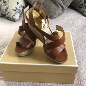 Micheal Kors wedge sandals